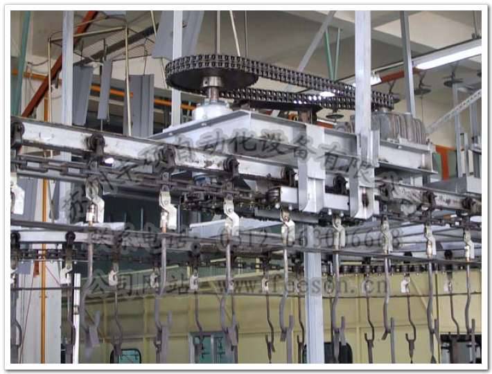五金粉体喷涂生产线|重型悬吊输送机